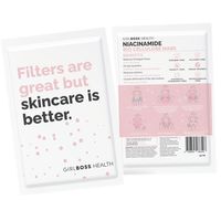 GirlBoss Bio Cellulose Mask: Niacinamide